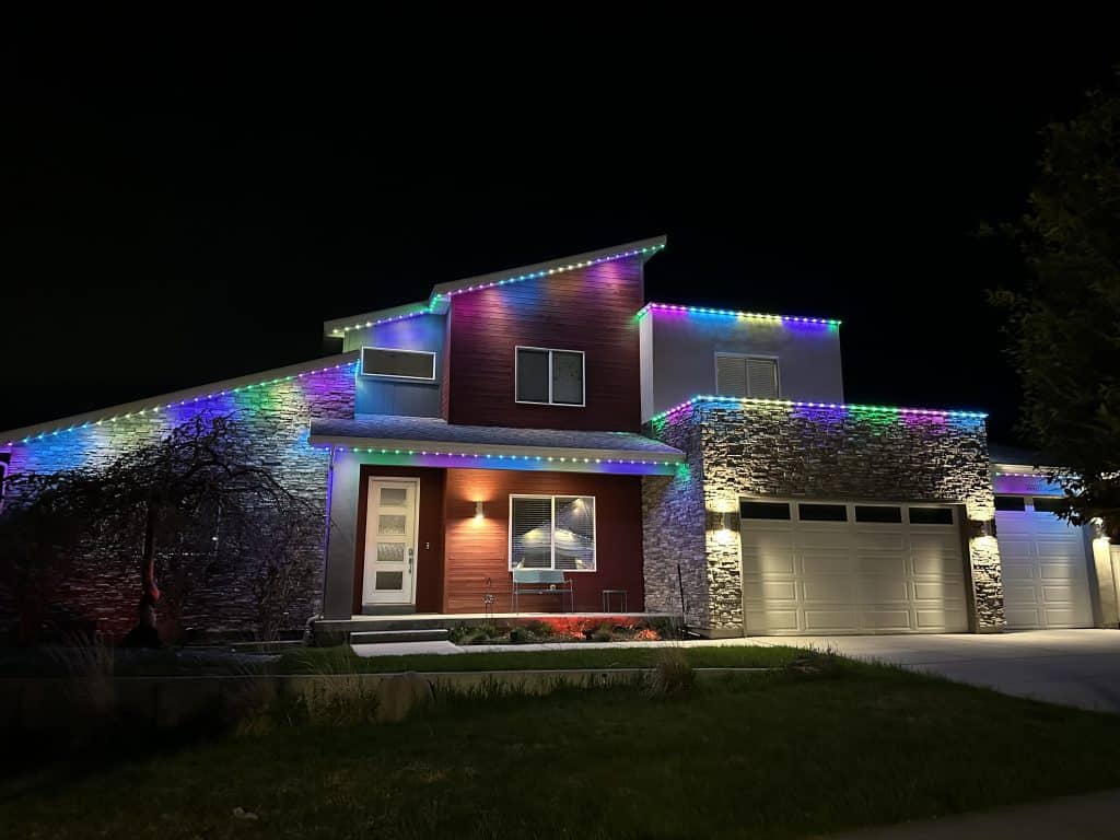 permanent holiday lighting